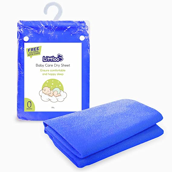 Littloo Littloo Blue Littloo Baby Dry Sheet Littloo Littloo Blue Littloo Baby Dry Sheet
